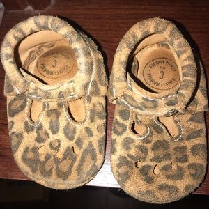Freshly Picked Mary Janes - Leopard Size 3